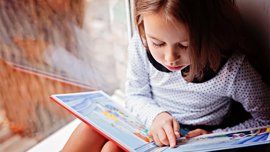 Learning how to read a book involves a combination of fun and science